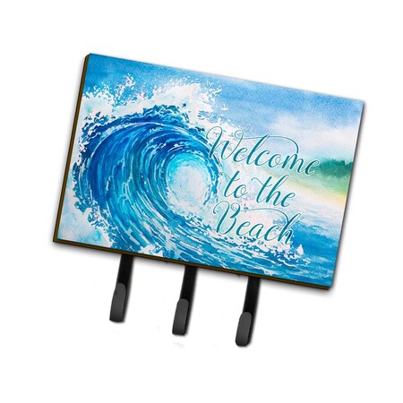 Carolines Treasures Wave Welcome Leash or Key Holder BB8529TH68